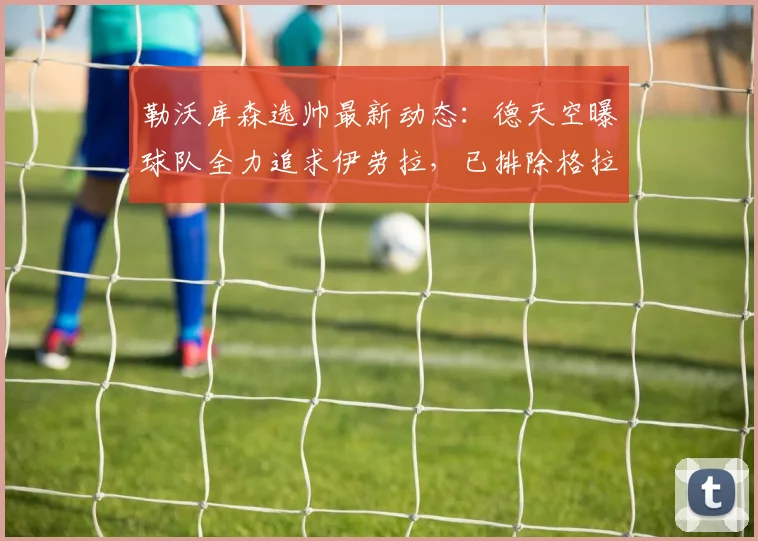 勒沃库森选帅最新动态：德天空曝球队全力追求伊劳拉，已排除格拉斯纳，2026赛季主教练人选趋明朗